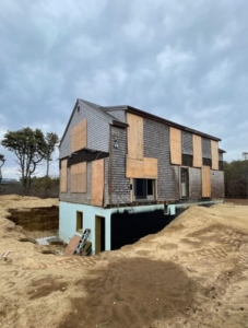House on new foundation